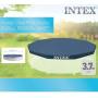 Захисний тент чохол для каркасного басейну Metal Frame Intex 366 см 28031 Синій
