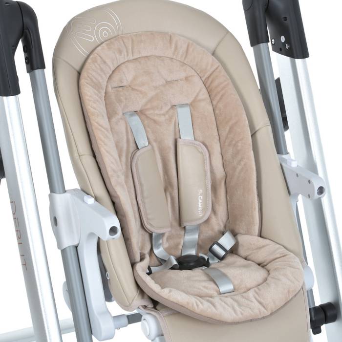 Дитячий стільчик - гойдалка для годування з тацею El Camino ME 1102 Elegant Beige Бежевий
