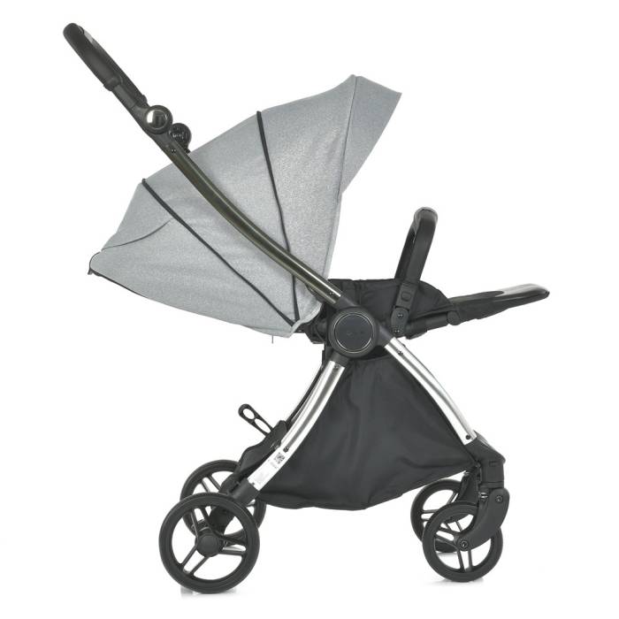 Прогулянковий візок з реверсивним блоком El Camino ME 1078 VERSA Melange Gray Сірий