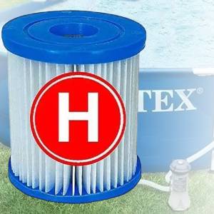 Змінний фільтр для насоса Intex 29007 тип «Н» 1 шт 10 х 9 см Змінний фільтр для насоса Intex 29007 тип «Н» 1 шт 10 х 9 см