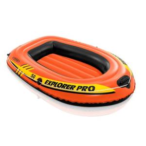 Надувний човен одномісний для дітей Intex 58354 Explorer PRO 50 137x85x23 см Помаранчевий Надувний човен одномісний для дітей Intex 58354 Explorer PRO 50 137x85x23 см Помаранчевий