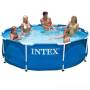 Басейн каркасний круглий Intex 28200 розміри 305х305х76см на 4485 л