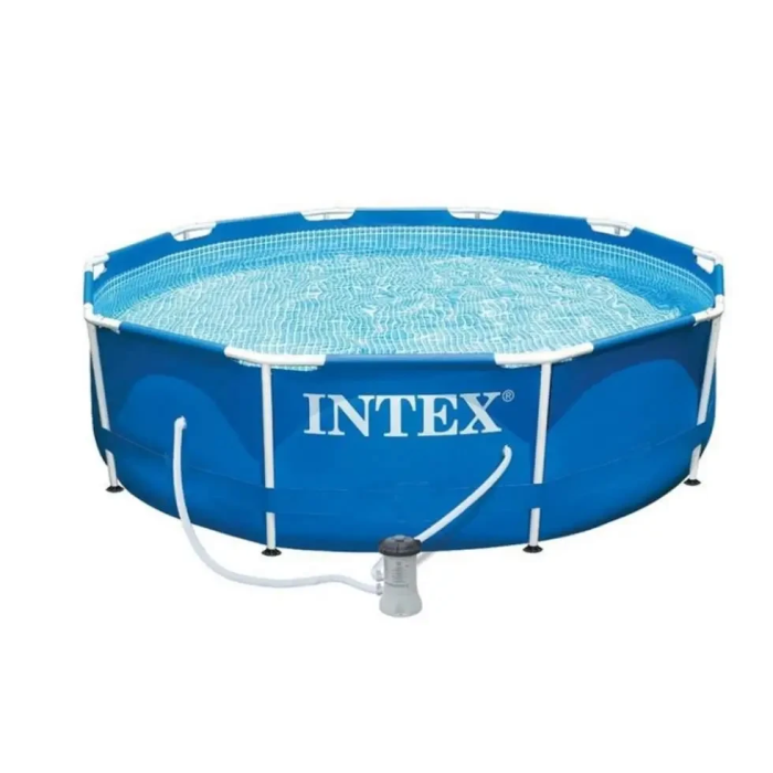 Басейн круглий каркасний Intex 28202 з фільтр-насосом 305х76 см на 4485 л