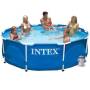 Басейн круглий каркасний Intex 28202 з фільтр-насосом 305х76 см на 4485 л
