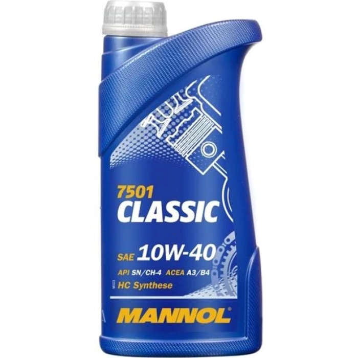 Моторне масло для дизельних та бензинових генераторів Mannol Classic 1л 10W-30