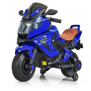 Дитячий електромотоцикл на акумуляторі BMW з додатковими колесами та Bluetooth Bambi M 3681AL-1 Білий Дитячий електромотоцикл на акумуляторі BMW з додатковими колесами та Bluetooth Bambi M 3681AL-1 Білий