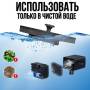 Плаваючий садовий фонтан із сонячною панеллю та різними насадками Solar Fountain