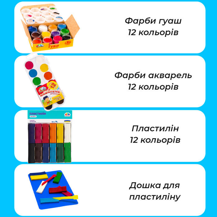 Шкільний набір канцтоварів «Преміум Люкс» 1-4 клас (Хлопчик/Дівчинка)