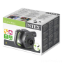 Акумуляторний насос 12V від прикурювача для надувних виробів Intex 66642 Чорний Електричний насос 220V