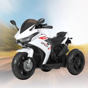 Триколісний дитячий мотоцикл на акумуляторі Yamaha з музикою та світловими ефектами Bambi M 4622-1 Білий Триколісний дитячий мотоцикл на акумуляторі Yamaha з музикою та світловими ефектами Bambi M 4622-1 Білий