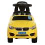 Дитяча каталка-толокар BMW зі звуком двигуна та музикою Bambi M 3147B-6 Жовтий