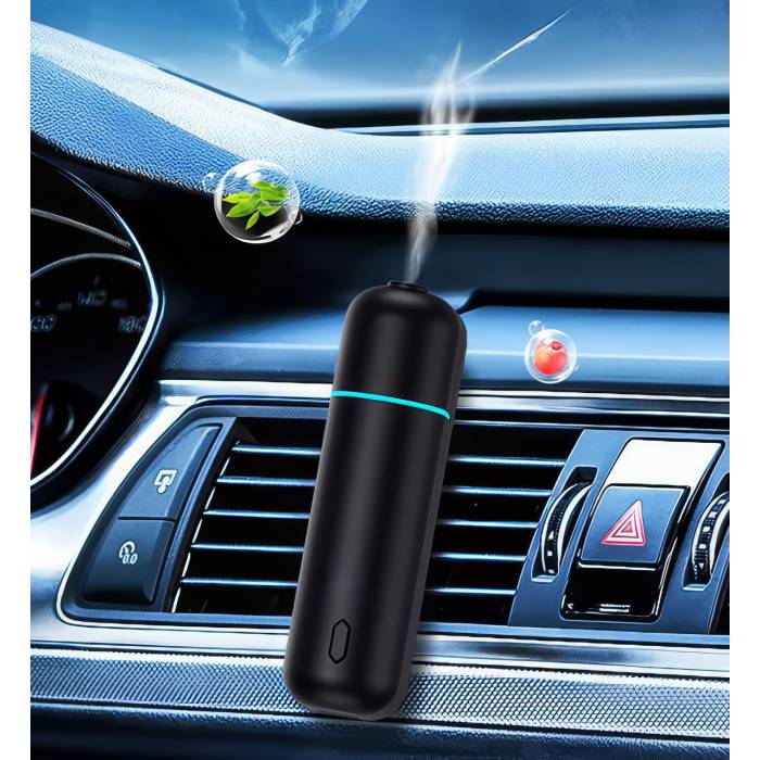 Ароматизатор для авто Ultrasonic Car Aroma Diffuser багаторазовий з 6 ароматами