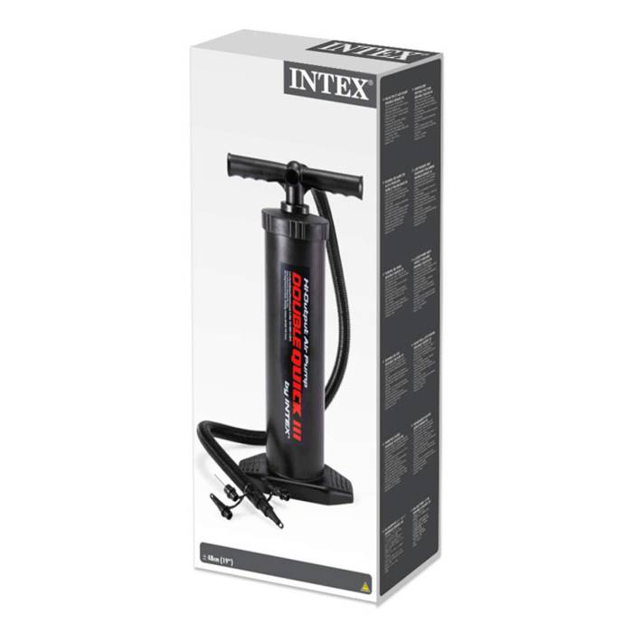 Високий підлоговий насос Intex для накачування надувного матраца та басейну 48 см 68615 ручний насос для човна