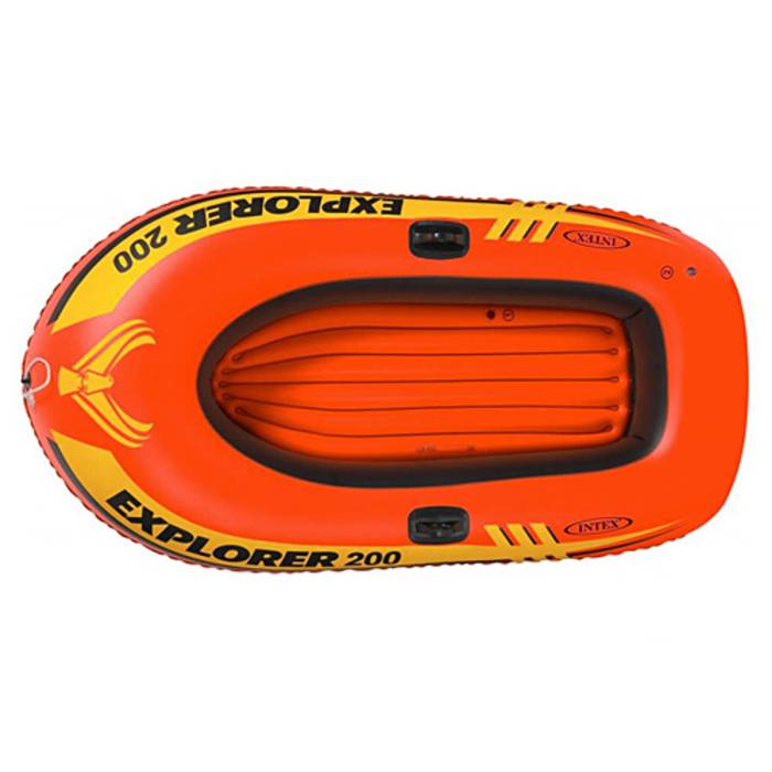 Двомісний надувний човен Intex Explorer 58330 185х94х41 см для дітей та дорослих