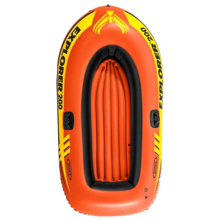 Двомісний надувний човен Intex Explorer 58330 185х94х41 см для дітей та дорослих