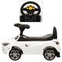 Дитяча каталка-толокар BMW зі звуком двигуна та музикою Bambi M 3147B-1 Білий