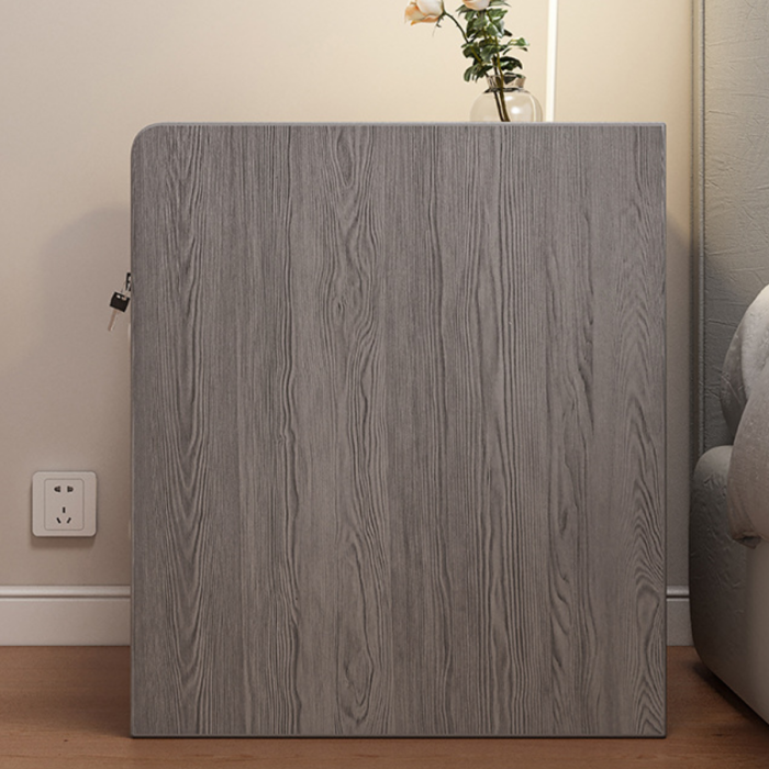 Тумбочка приліжкова 30x40x45 см з 2 висувними ящиками та полицею STL-MD 76