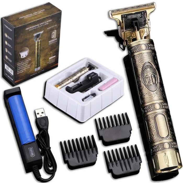 Тример для окантування малюнків та бороди Professional Hair Clipper WS-T99 Машинка для стрижки волосся