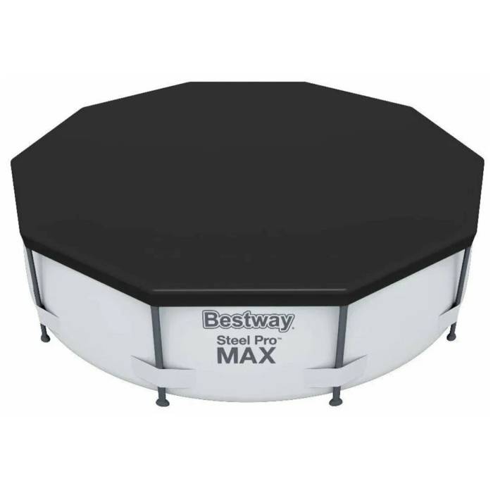 Захисний тент 305 см для круглого каркасного басейну діаметром Bestway 58036 Накриття для басейну