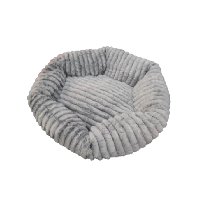 Мягкая лежанка для собак и кошек Pet Choice 35×30 см Круглая кроватка для животных
