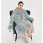 Светящаяся толстовка с рукавами и капюшоном Huggle Hoodie Stars Lumi 80х80см Толстовка со светящимися звездами