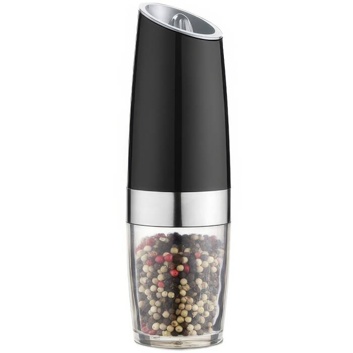 Электрическая мельница для соли и перца Spice Bottle Electronic Black Электромельница измельчитель для специй