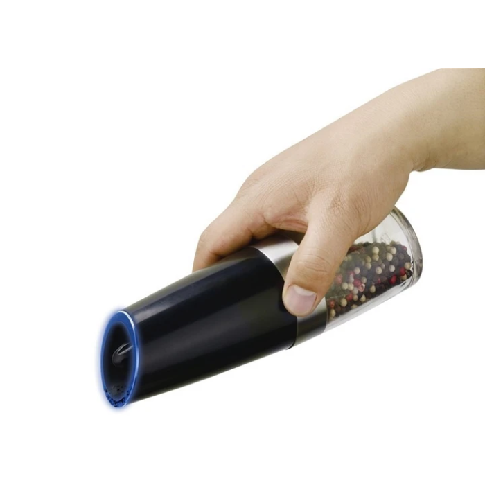 Электрическая мельница для соли и перца Spice Bottle Electronic Black Электромельница измельчитель для специй