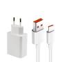 Сетевое зарядное устройство 5V 67W с кабелем USB Type-C Белое