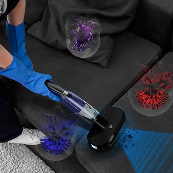 Пылесос аккумуляторный для уборки в доме и авто Vacuum Cleaner BG-XCQ01 Беспроводной вакуумный пылесос в авто