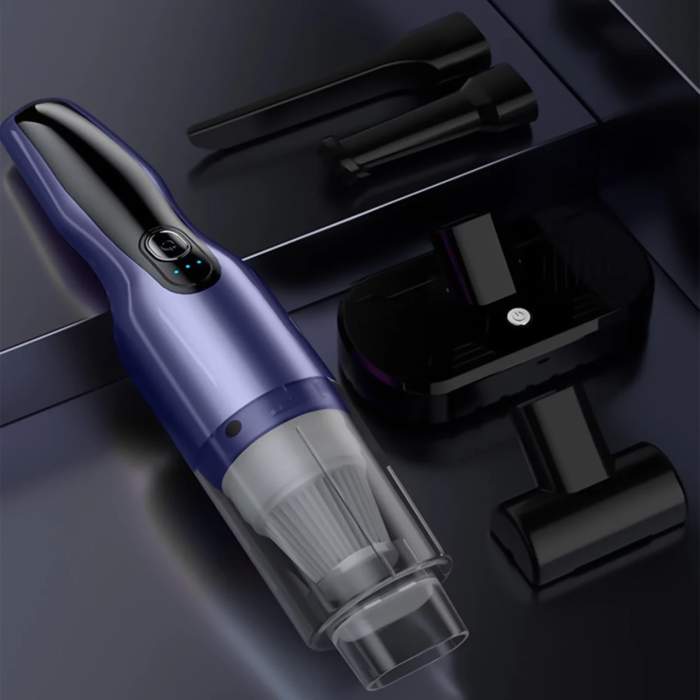 Пылесос аккумуляторный для уборки в доме и авто Vacuum Cleaner BG-XCQ01 Беспроводной вакуумный пылесос в авто