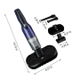 Пылесос аккумуляторный для уборки в доме и авто Vacuum Cleaner BG-XCQ01 Беспроводной вакуумный пылесос в авто