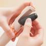 Электрическая пемза с подсветкой и 2 насадками для ухода за стопами ног Flawless Pedi Розовая