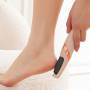 Электрическая пемза с подсветкой и 2 насадками для ухода за стопами ног Flawless Pedi Розовая