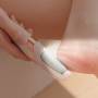 Электрическая пемза с подсветкой и 2 насадками для ухода за стопами ног Flawless Pedi Розовая