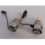 Комплект автомобильных светодиодных LED ламп с охлаждением С6 LED H11 LED лампы для авто на фары 3800Лм