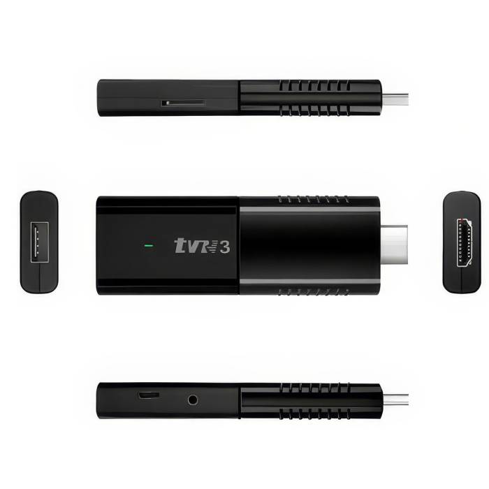 Смарт ТВ приставка для телевізора TV Stick 4K на Android 14 2GB 16GB