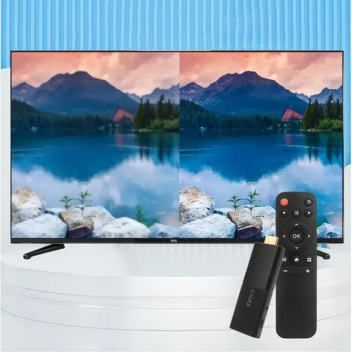 Приставка медіа-плеєр на Android 14 для TV з 2ГБ оперативної та 16ГБ вбудованої пам'яті TV Stick 4K