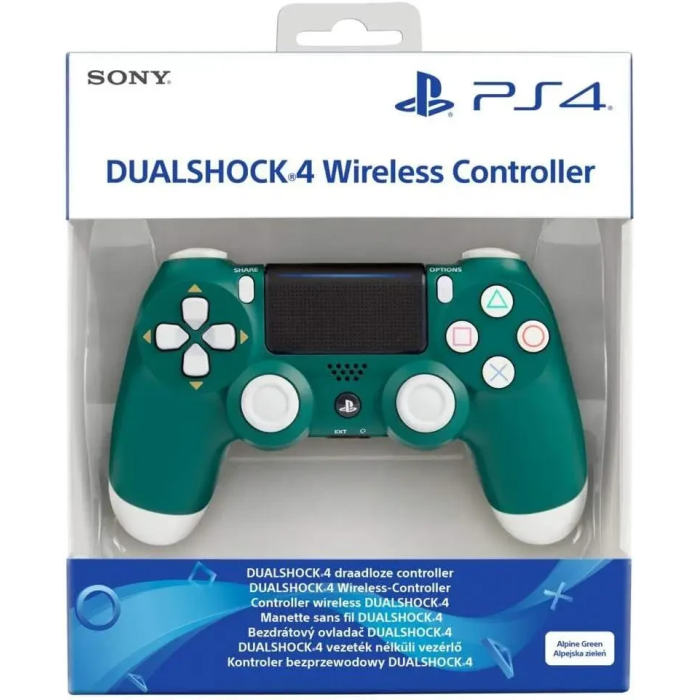 Геймпад для приставки Bluetooth Dual Shock 4 Wireless RD-00-24 Зелений Бездротовий джойстик