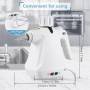 Многофункциональный пароочиститель с разными насадками Steam Cleaner 1000Вт Электрический пароочиститель