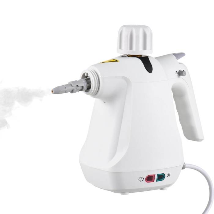 Многофункциональный пароочиститель с разными насадками Steam Cleaner 1000Вт Электрический пароочиститель