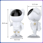 Нічник проектор зоряне небо Astronaut 8 режимів (з пультом)‌