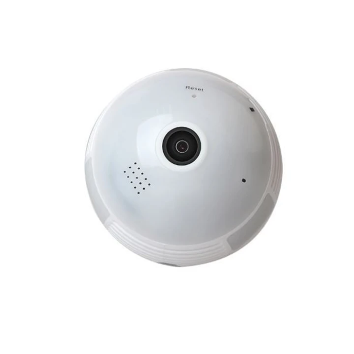 Панорамная IP WiFi камера видеонаблюдения в форме лампочки с удаленным доступом и обзором 360 градусов B2