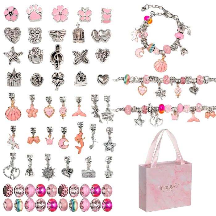 Детский набор для изготовления украшений Kids Jewellery Maker H-001 Набор для маленьких модниц
