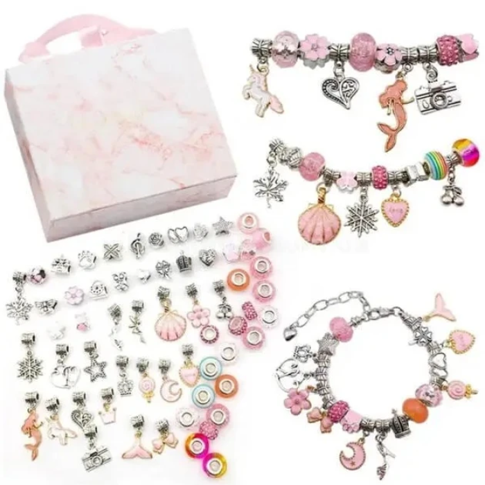 Детский набор для изготовления украшений Kids Jewellery Maker H-001 Набор для маленьких модниц