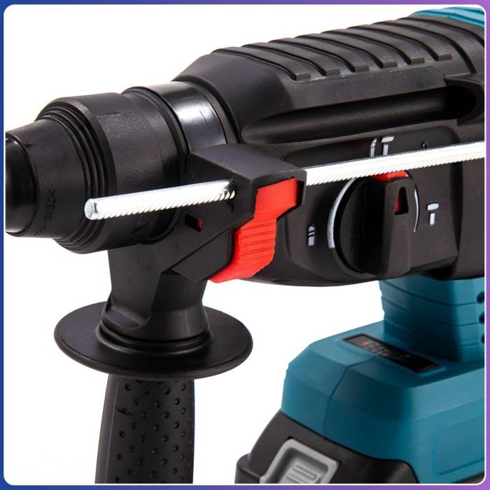 Дриль-перфоратор з 2 акумуляторами 48V у пластиковому кейсі Hammer Drill Акумуляторний дриль-перфоратор