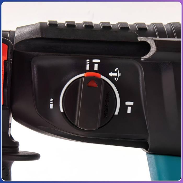 Дриль-перфоратор з 2 акумуляторами 48V у пластиковому кейсі Hammer Drill Акумуляторний дриль-перфоратор