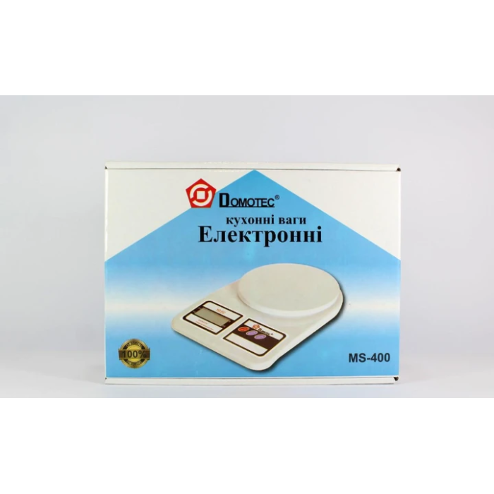 Весы кухонные электронные до 10 кг DOMOTEC MS-400 Весы с дисплеем