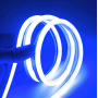 Лента силиконовая LED NEON 5M Blue Светодиодная лента синяя 12V-220V