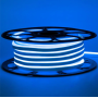 Лента силиконовая LED NEON 5M Blue Светодиодная лента синяя 12V-220V