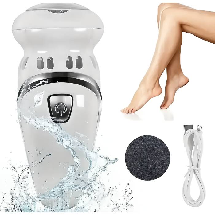 Уникальная электрическая пемза для ног с пылесосом Callus Remuver Vacuum